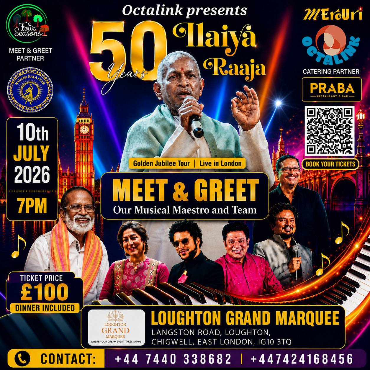 Ilaiya Raaja 50 Years – Meet & Greet